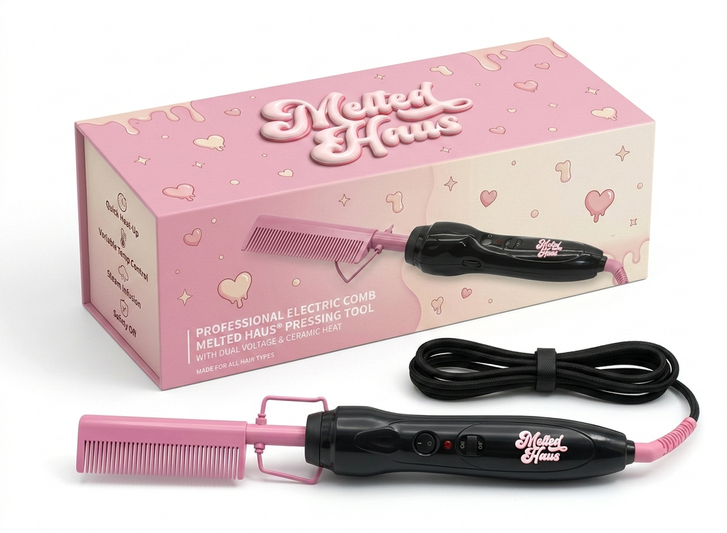 Meltedhaus-Hot Comb (Professional Pressing Comb)