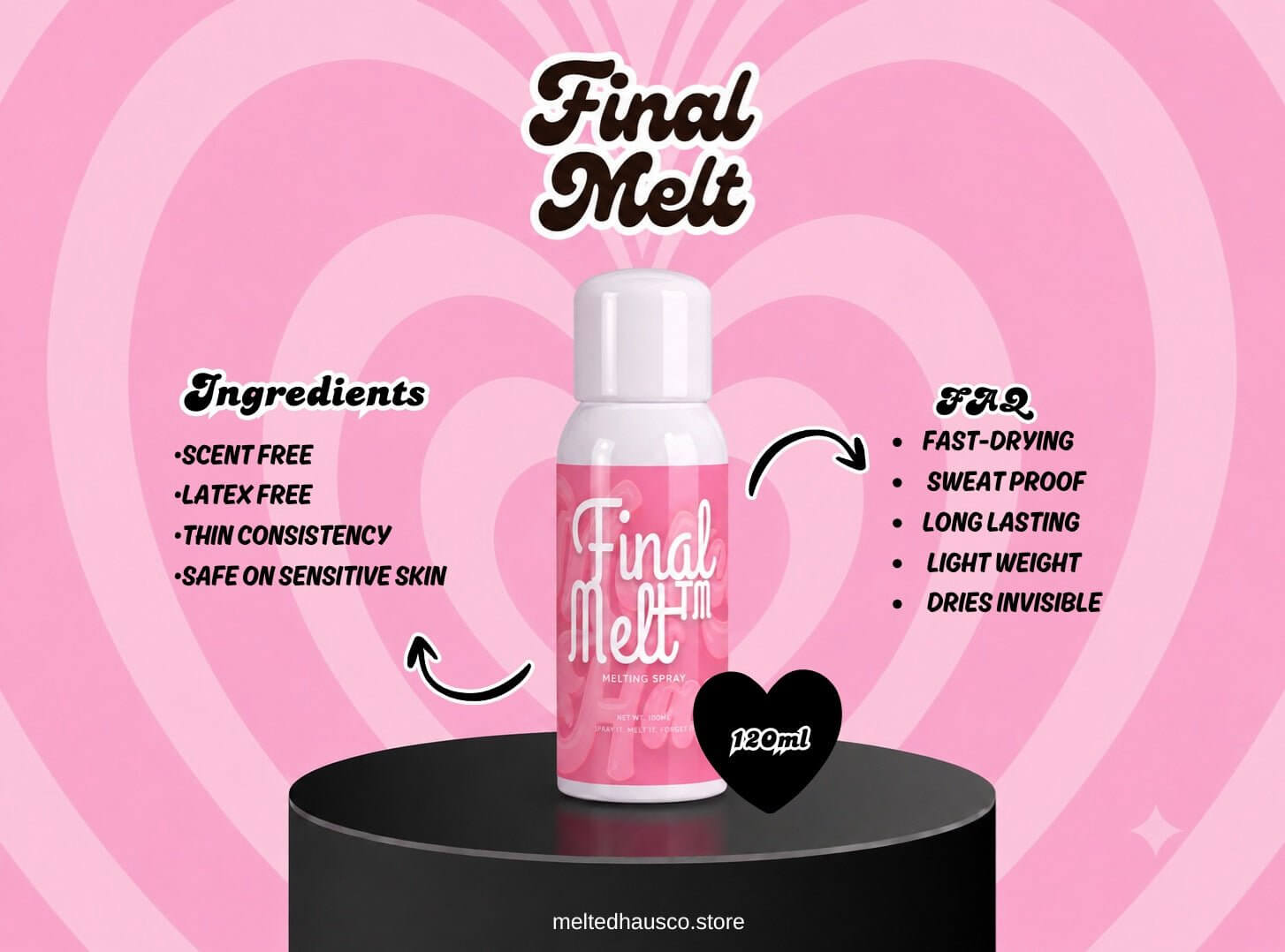Final Melt Adhesive 120ML by Melted Haus
